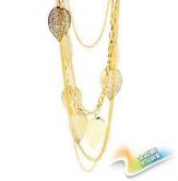 COLAR FALLING DOURADO